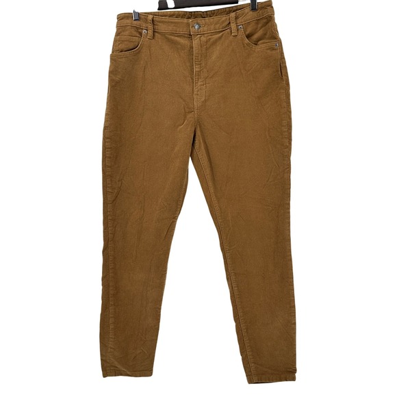 Patagonia Womens Size 33 Corduroy Pants Brown Straight Fit - Picture 2 of 12
